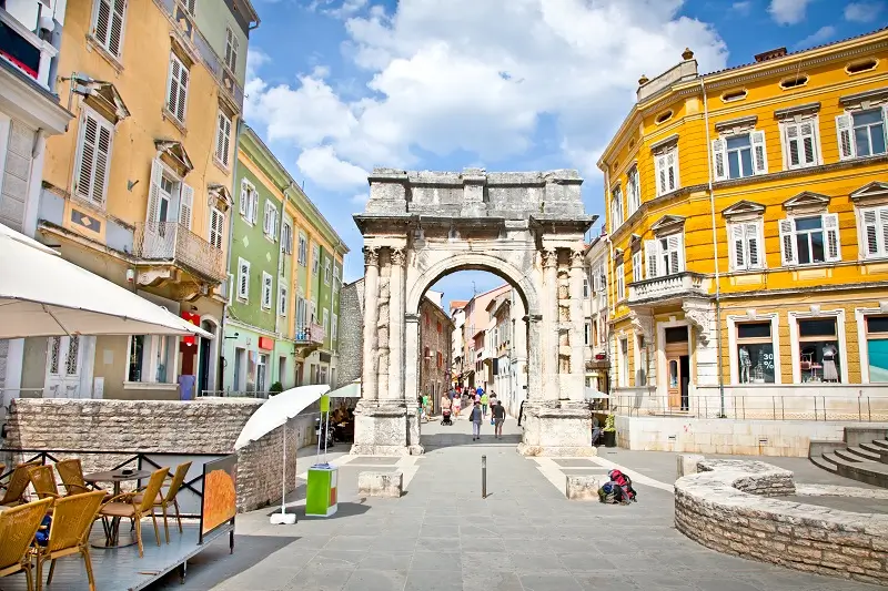 Stroll Through Pula’s Old Town