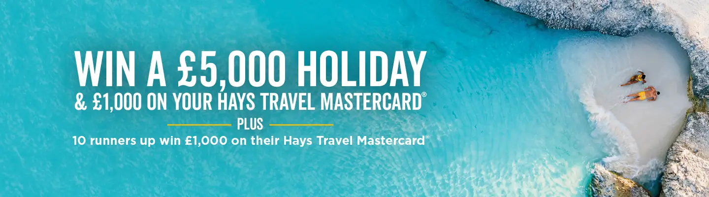 Win a £5,000 Holiday