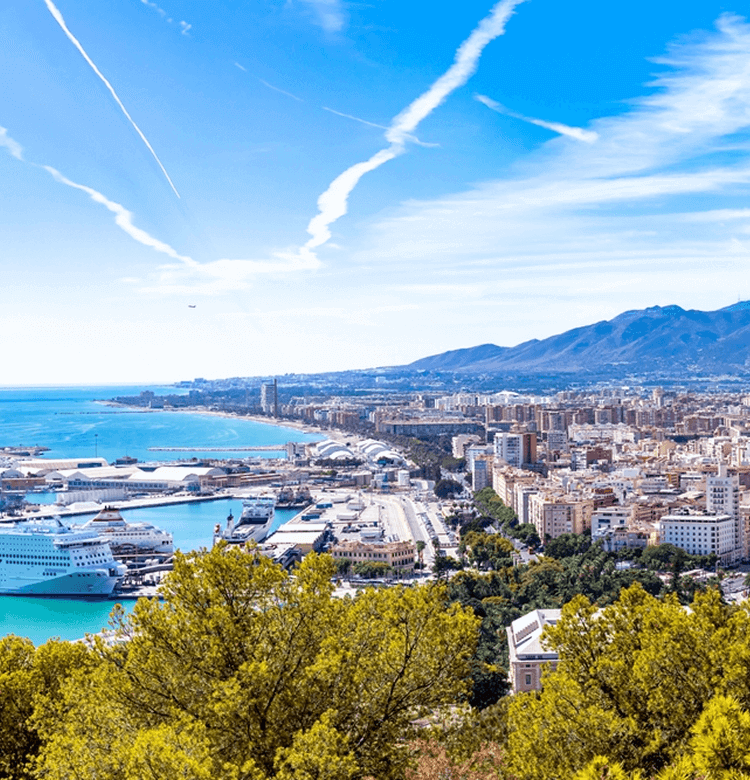 Fly from London to Malaga