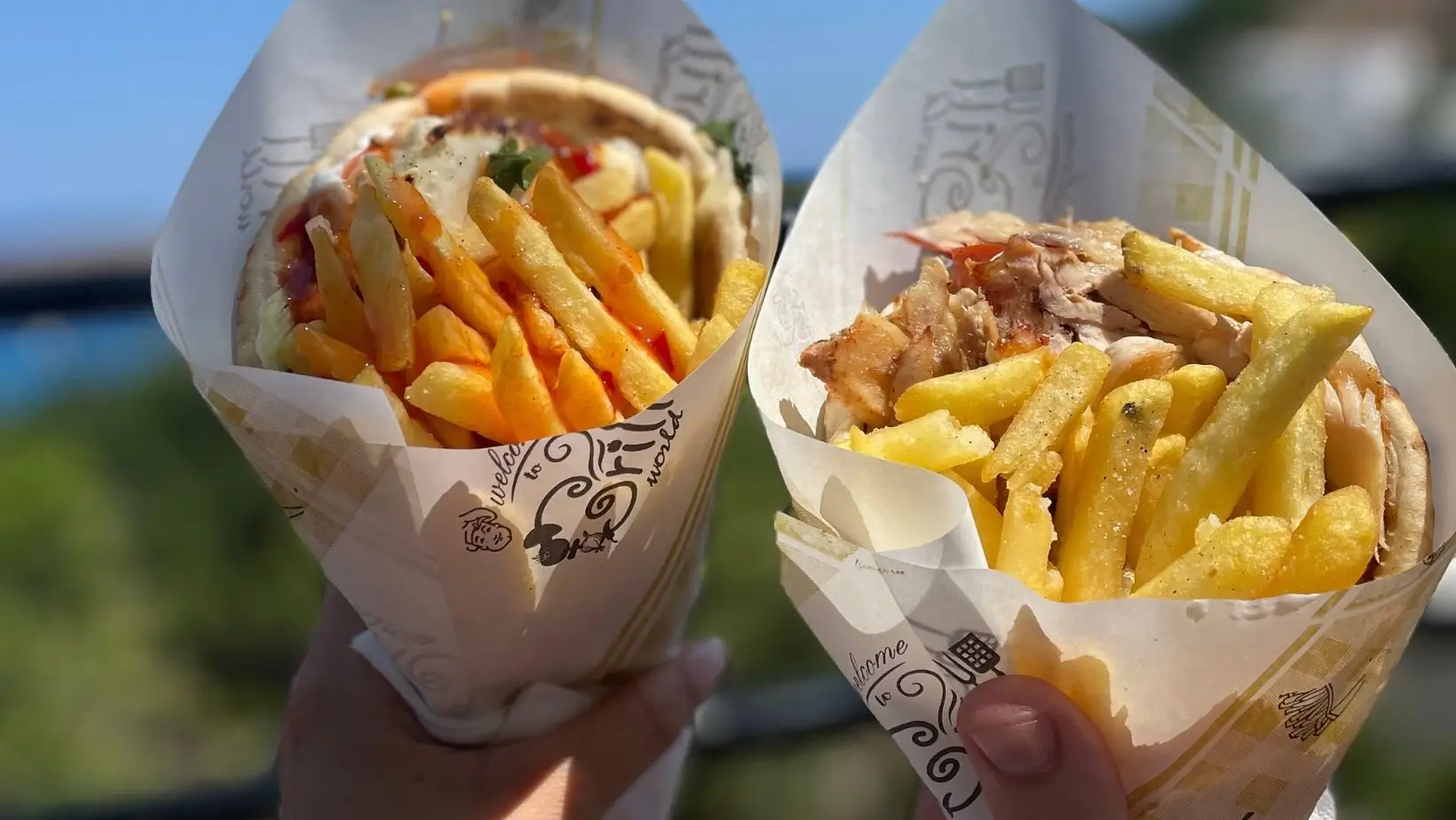 THE BEST takeaway gyros