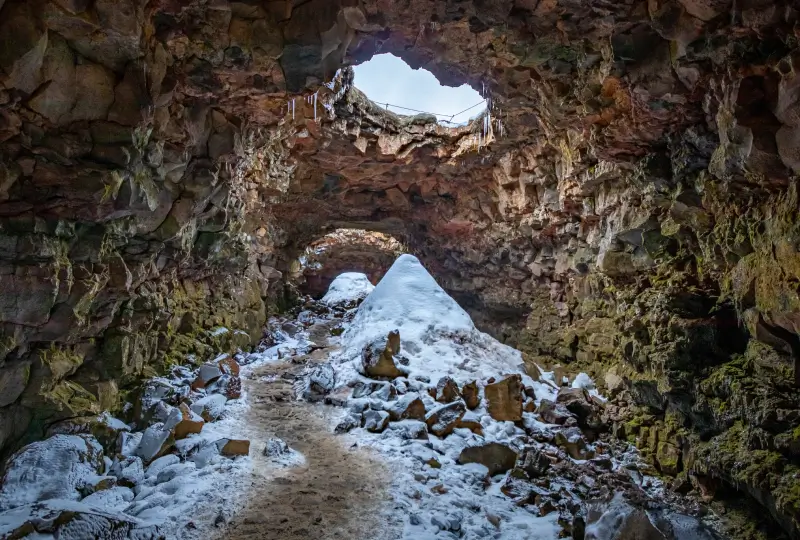 Raufarhólshellir Lava Tunnel Tour from Reykjavik with transfers