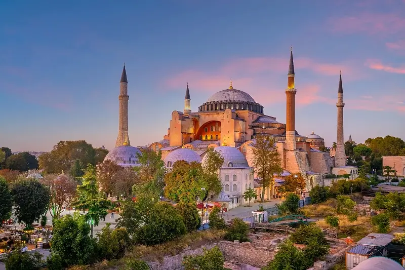 Visit the Hagia Sophia