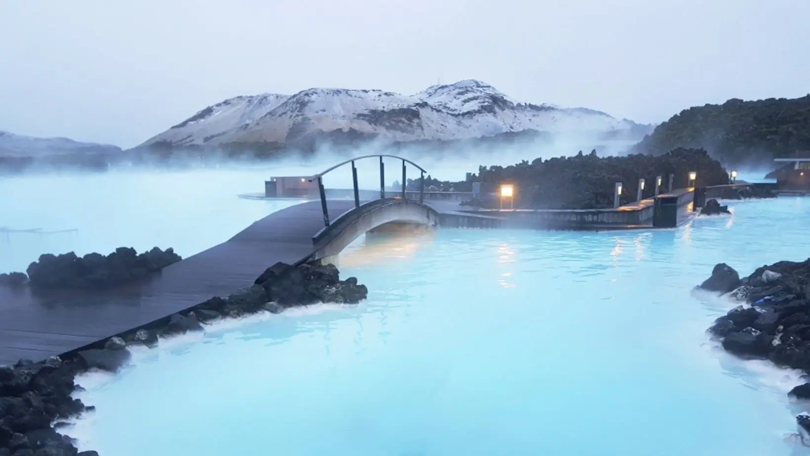  Bathing in the Blue Lagoon, Iceland