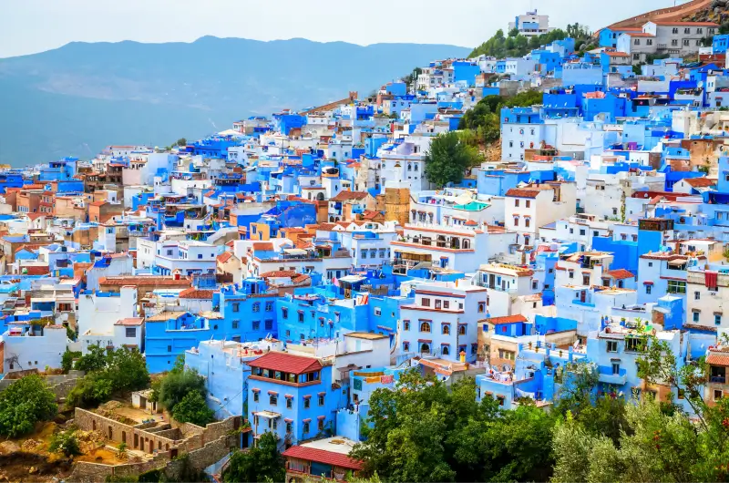 Unwind in Blue Cities and Ancient History