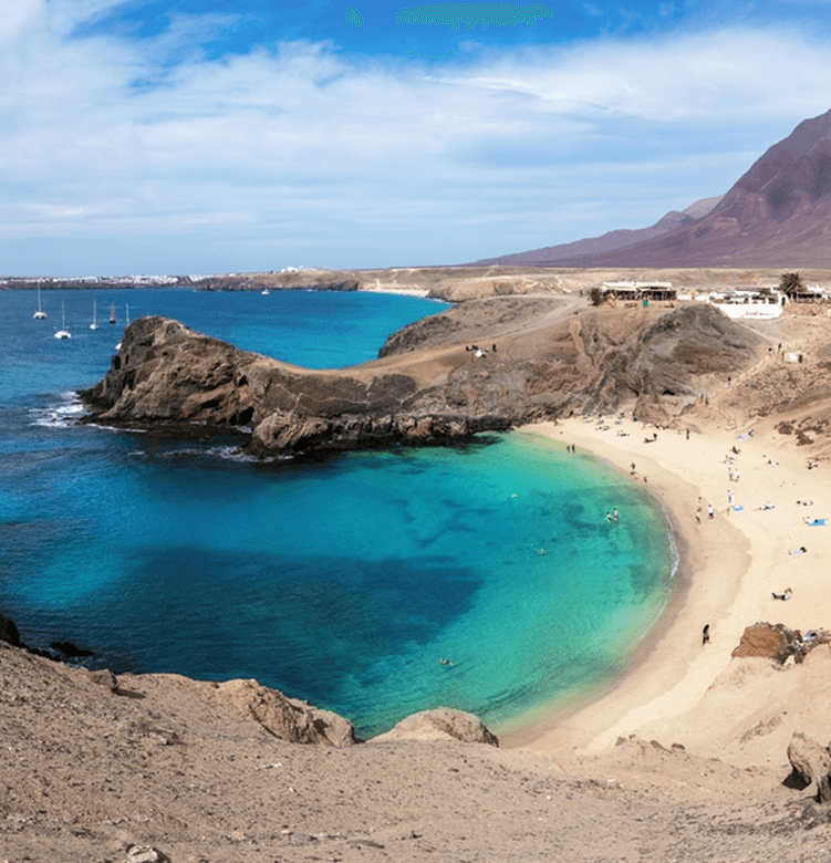 Fly from London to Lanzarote