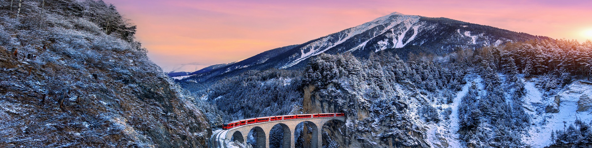 Famous Mountain Peaks by Train