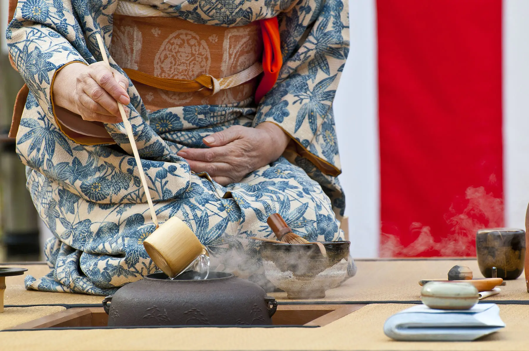 Traditional Japanese tea ceremony