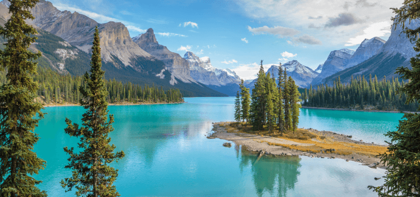 Banff National Park in Canada