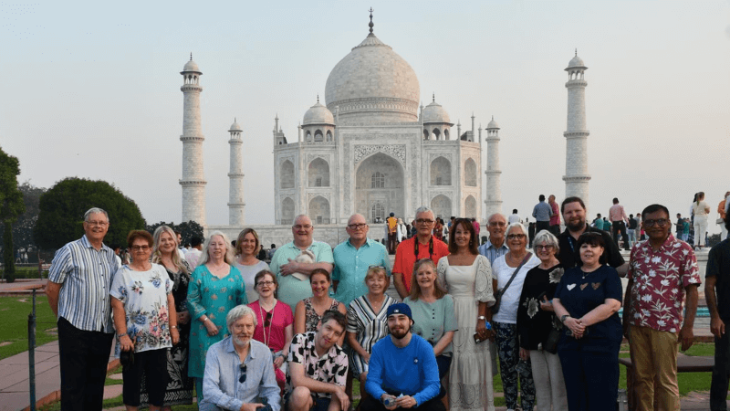 Taj Mahal Tour Group with Riviera Travel