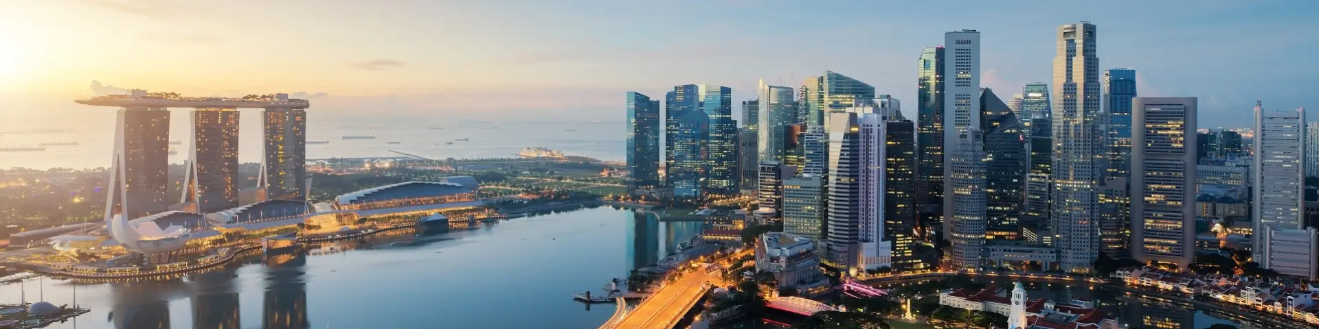 Singapore with Thailand and Vietnam